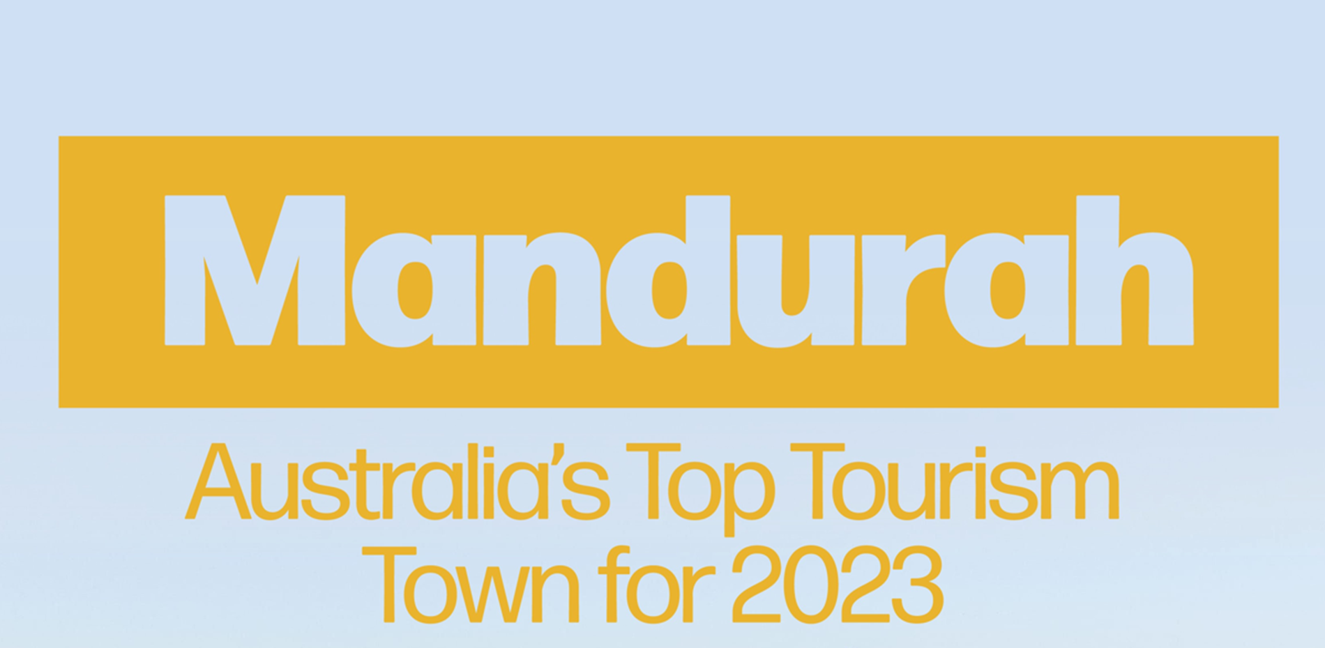 Mandurah Top Tourism Town for WA 2023 Main Image